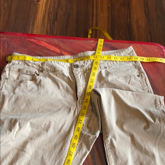 Faded Glory Denim Stretch Tan Pants - Picture 4 of 6